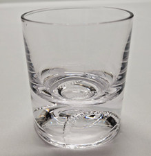 Whiskey Rocks Glass with Baseball 