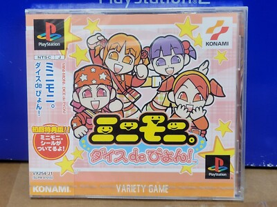 Mini Moni Dice de Pyon (2002) New Factory Sealed Japan Playstation 1 Import