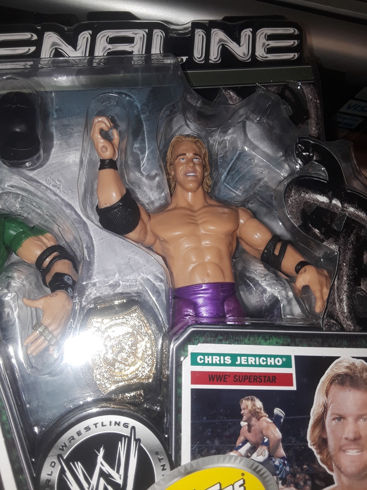 L/'adrenalina JOHNNY Nitro 2 Topps Joey MERCURY SERIE 16 WWE WWF WRESTLING