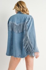 Oversized Boyfriend Fit Jean Jacket
