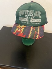 OLD VINTAGE SNAPBACK ADVERTISING HAT TRUCKER MESH PATCH AZTEC PATTERN Missouri