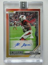 2021 Panini Instant NFL Rondale Moore Rookie RC Auto Orange Parallel SSP 2/10