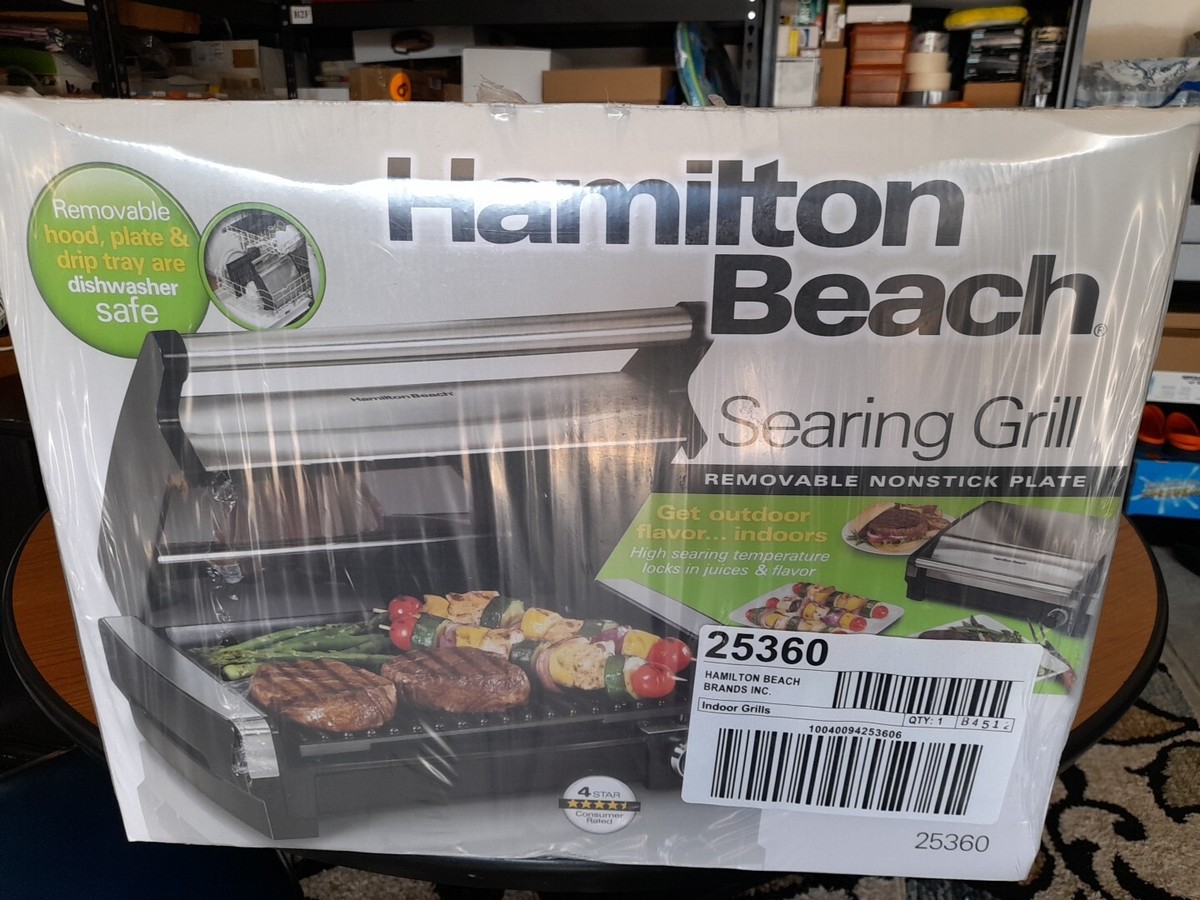 Hamilton Beach Searing Grill 25360 | eBay