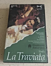 Verdi LA TRAVIATA VHS Tape Glyndebourne Festival Opera Home Vision 1988 Sealed