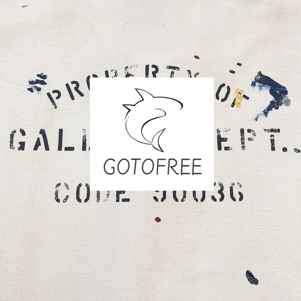 GOTOFREE 24 FW NUEVA CHAQUETA VINTAGE CAMISA BOTÓN PINTADA A MANO GRAFFITI CHAQUETA ABRIGO Foto 3 de 4