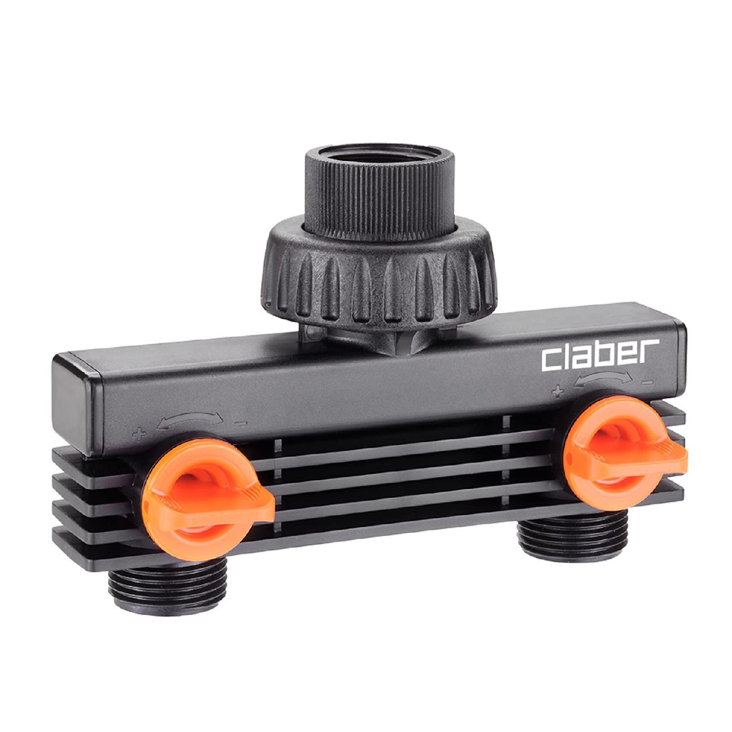 Claber Presa Rubinetto 3/4" 2 Vie per Centraline Irrigazione 91589