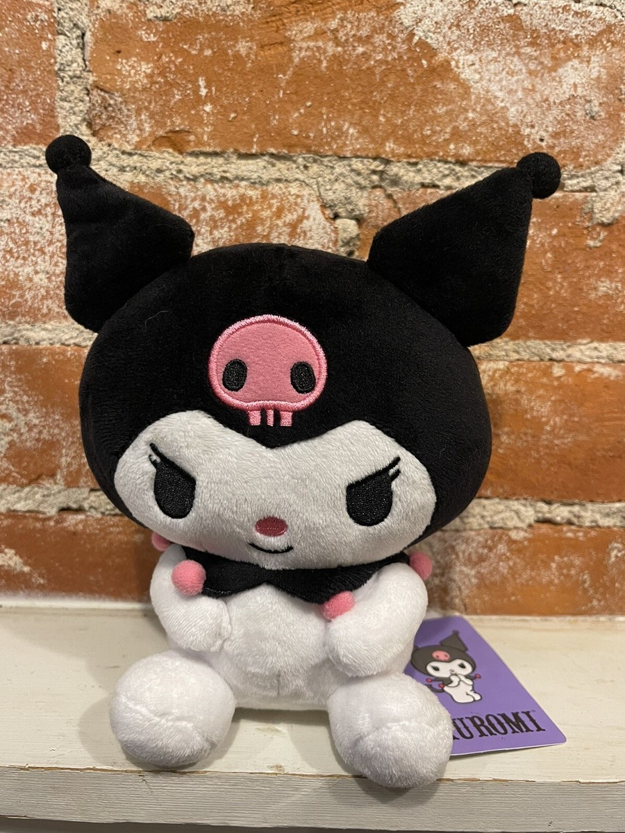 Kuromi Stuffed Toy 6.75” Stuffy Plush Doll New Japan Sanrio JAKKS