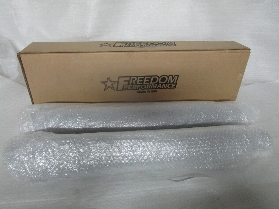 17-23 Harley Touring Freedom Performance 4" Racing Slip-on Mufflers BLACK - Image 2 of 4