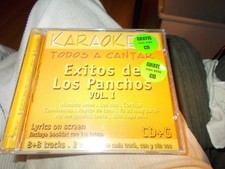 KARAOKE CD EXITOS DE LOS PANCUOS VOLUME 1 BRAND NEW SEALED