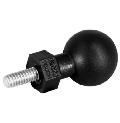 RAM-MOUNT RAP-B-379U-M81208 Stecker Schraubadapter mit europäischem Schritt M8 7mm