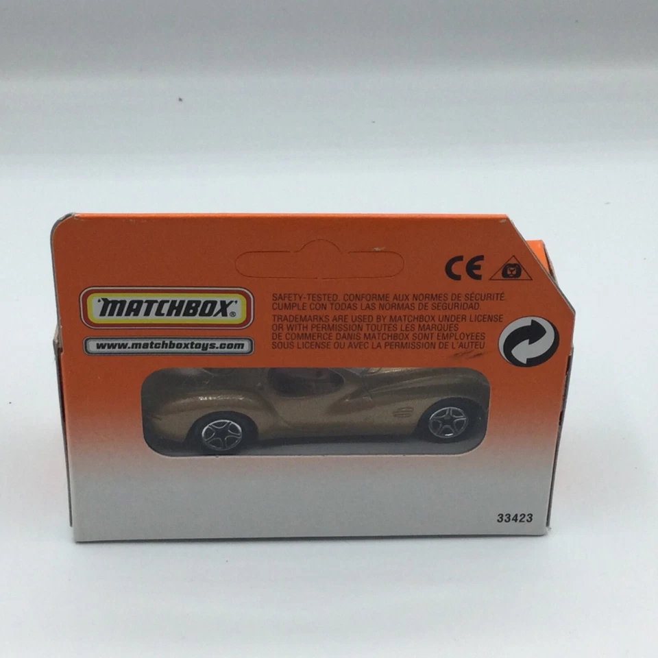 Matchbox Superfast #19 Chrysler Atlantic Gold MIB - Image 3 of 4