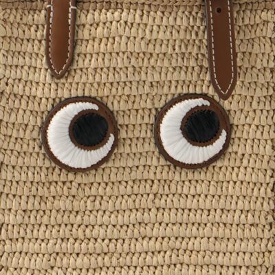 Anya Hindmarch] EYES N/S Mini Tote 189057 Natural | eBay