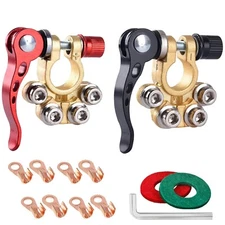 Battery Terminal Connectors, 8PCS Battery Cable Ends, Battery Terminals Multiple