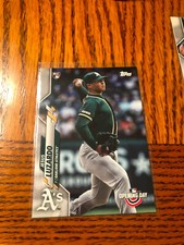2020 Topps Opening Day Base #105 Jesus Luzardo - Oakland Athletics RC