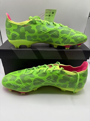 Adidas Predator League FG Gen Pre Soccer Cleats Green Black  display picture 1