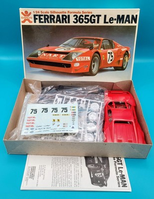 BANDAI FERRARI 365GT Le MAN SILHOUETTE FORMULA 1/24 Model Kit UNASSEMBLED NIB
