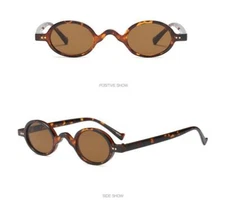 Vintage Small 38mm Round Reading Sunglasses Full Rim unisex 75 100 150 175 200