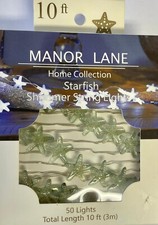 Manor Lane Home Collection Starfish Shimmer String Lights