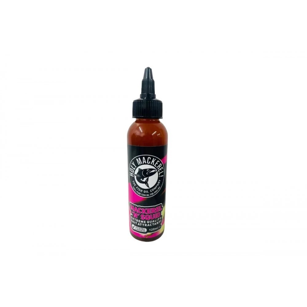 Holy Mackerel Mackerel N Squid 120ml Bottle Fishing Attractant