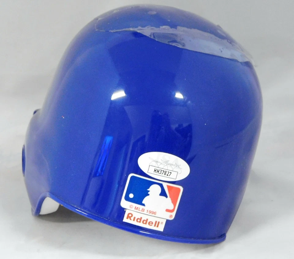 Minicasco firmado por Bernard Gilkey de los Mets de Nueva York autenticado por JSA  Foto 2 de 3