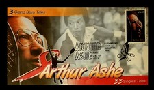 SUPER RARE! - ARTHUR ASHE FDC by RAGE CACHETS - son of Therome Cachets LAST ONE!