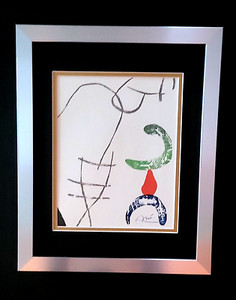 🔥Joan Miro | Vintage 1983 Signed Colorful Print |  Framed | Buy Now!!