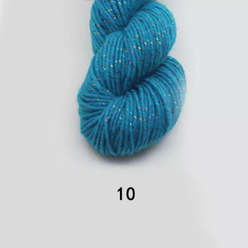 44 colori maglia a mano lana bambino latte cotone uncinetto filato grosso 50g/palla - Foto 11 di 67