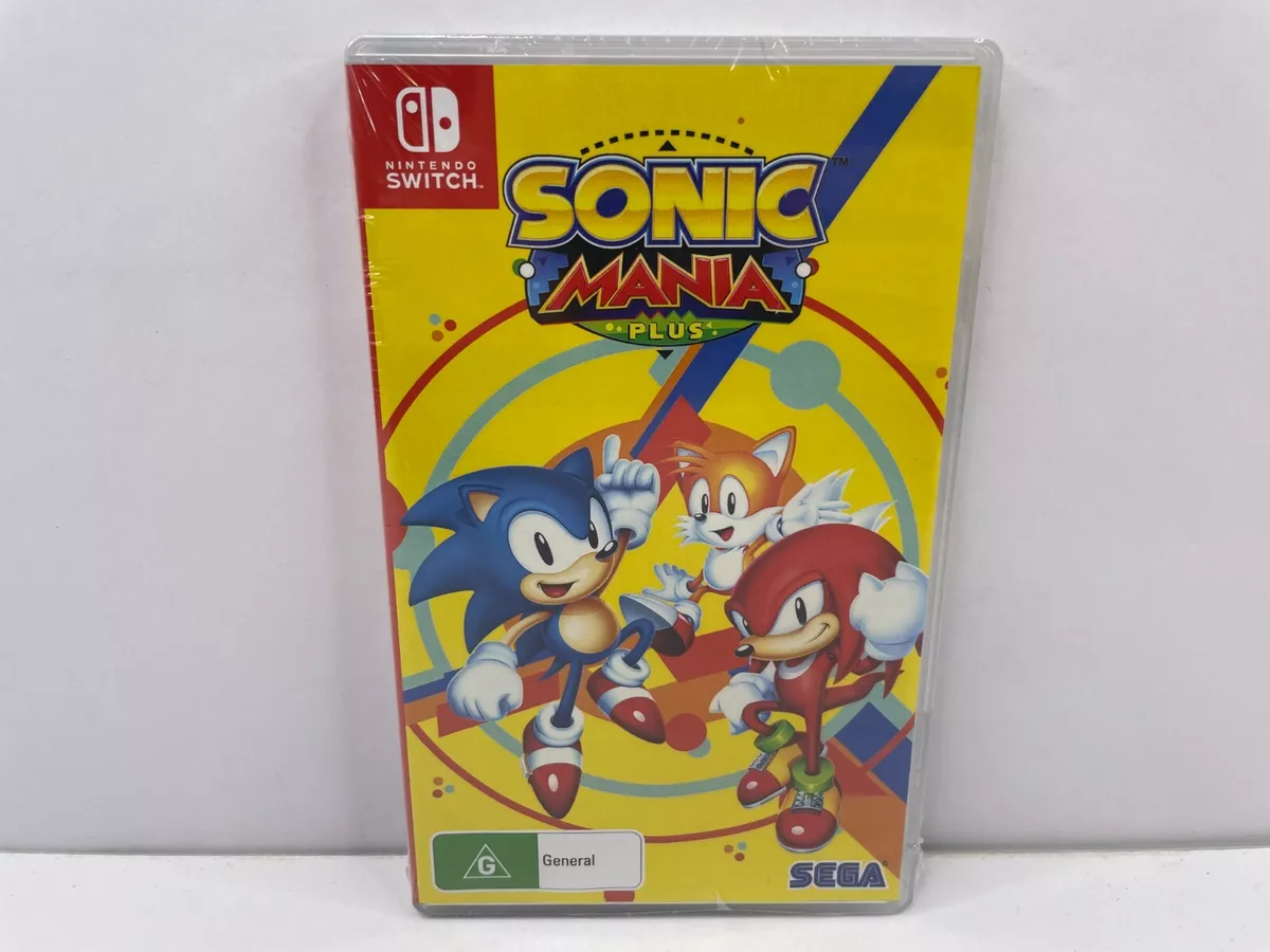 Jogo Sonic Mania Plus Nintendo