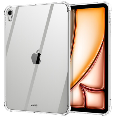 For iPad Air 13-inch/Air 11-inch M4 (2026) Shockproof Bumper Clear