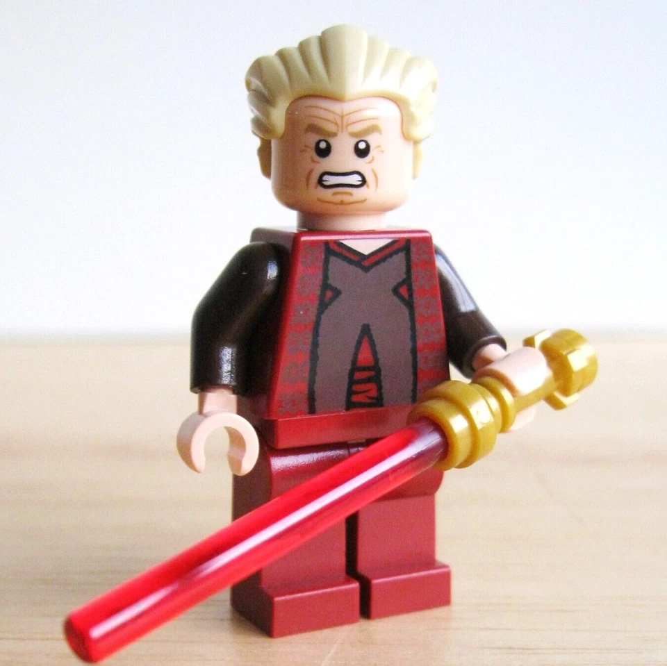 LEGO Star Wars Chancellor Palpatine 9526 Windu Fisto Kolar Tinn Skywalker RARO Foto 2 de 2