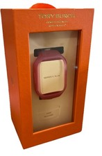 Tory Burch Apple Watch Band 41mm Pink Silicone Strap The T Monogram TBS0119 NIB