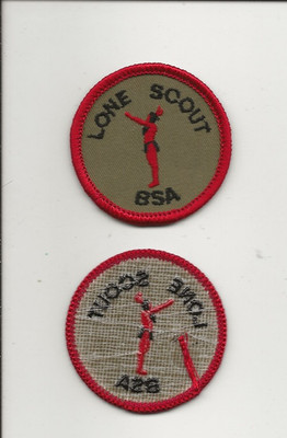 LONE SCOUT patch - Boy Scout BSA A142T-44