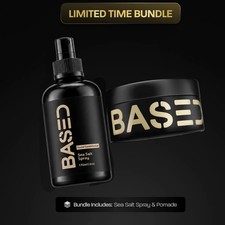 BASED Wave & Style Duo - Sea Salt Spray, Poma...