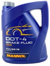 Mannol Brake Fluid DOT-4 5 Liter (MN3002-5)