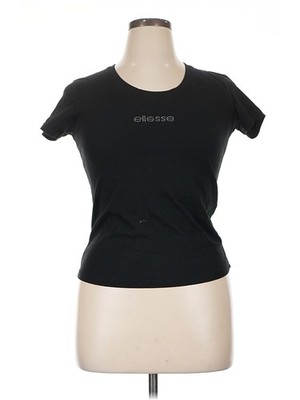 Ellesse Women Black Active T-Shirt M
