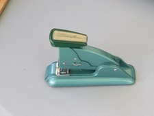 Swingline nr 3-biegowy zszywacz wyprodukowany w USA działający art deco vintage rzadki kolor