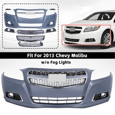 For 2013 Chevy Malibu Front Bumper Cover Grille Assembly Kit Without Fog Light For 2013 Chevy Malibu Front Bumper Cover Grille Assembly Kit Without Fog Light