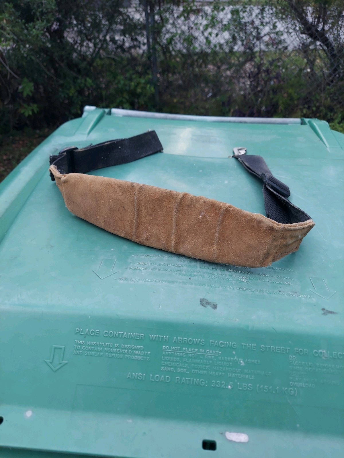 Porta Brace Padded Leather Shoulder Strap  