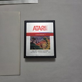 Centipede (Atari 2600, 1982) Complete In Box CIB w/ Manual & Paperwork