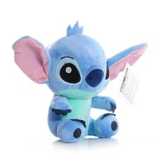 20cm Stitch Plush Doll Anime Kawaii Stuffed Toy Pendant Gift for Kids and Girls