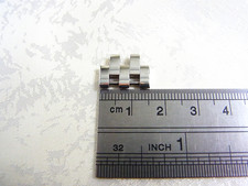 Montre Cartier Santos Demoiselle authentique 15 mm SS Link Bracelet Band Part...