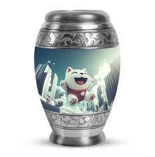 Cat Urn Small Cremation Urns for Ashes 3 Inch Mini Ashes Keepsake Urn Adult