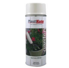 PLASTIKOTE GARDEN SPRAY PAINT 400ML MATT FINISH WATER BASED METAL WOOD PLASTIC