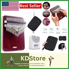 34-Key Chromatic Kalimba - Handcrafted Thumb Piano for All Levels
