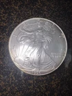 1996 AMERICAN SILVER EAGLE 1 OZ .999 FINE SILVER