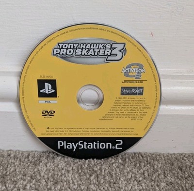 Tony Hawk's Pro Skater 3 (Sony Playstation 2, 2001) nur Disc, PAL, getestet