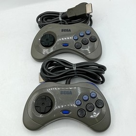 Sega Saturn Multitap Tap HSS-0103 w/ 4 controllers Set SS Tested Japan Import