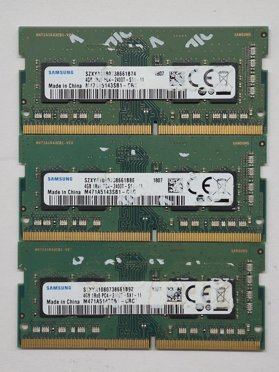 Samsung PC4-19200 (DDR4-2400) Bus Speed Computer RAM 8 GB Total