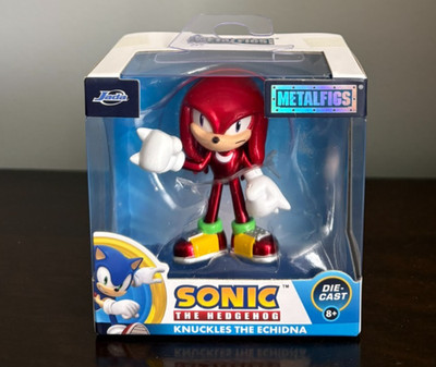 Jada Knuckles The Echidna Metalfigs 2.5  Sonic Action Figure Die-Cast Brand New