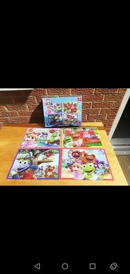 Disney Junior Muppet Babys 4 x Puzzle Pack - 20.12.30.36
